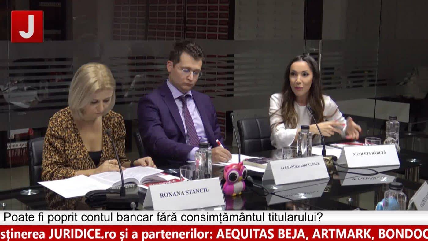 Poate fi poprit contul bancar fără consimțământul titularului? (ediția 226)
