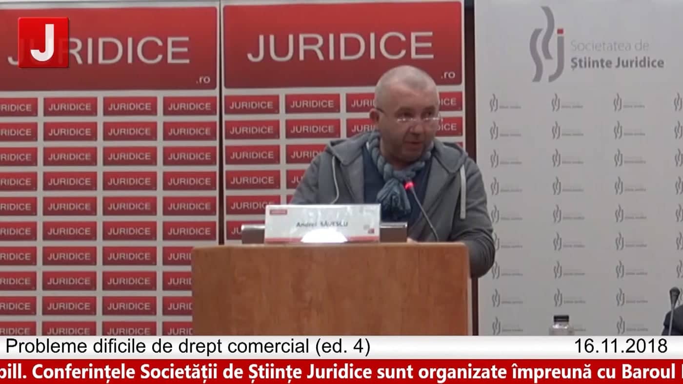 Andrei Săvescu | Probleme dificile de drept comercial (ed. 4)