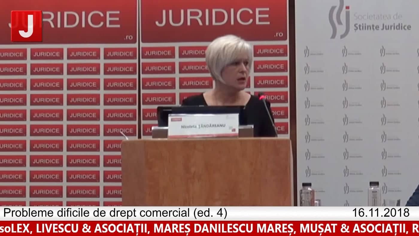 Nicoleta Țăndăreanu | Probleme dificile de drept comercial (ed. 4)