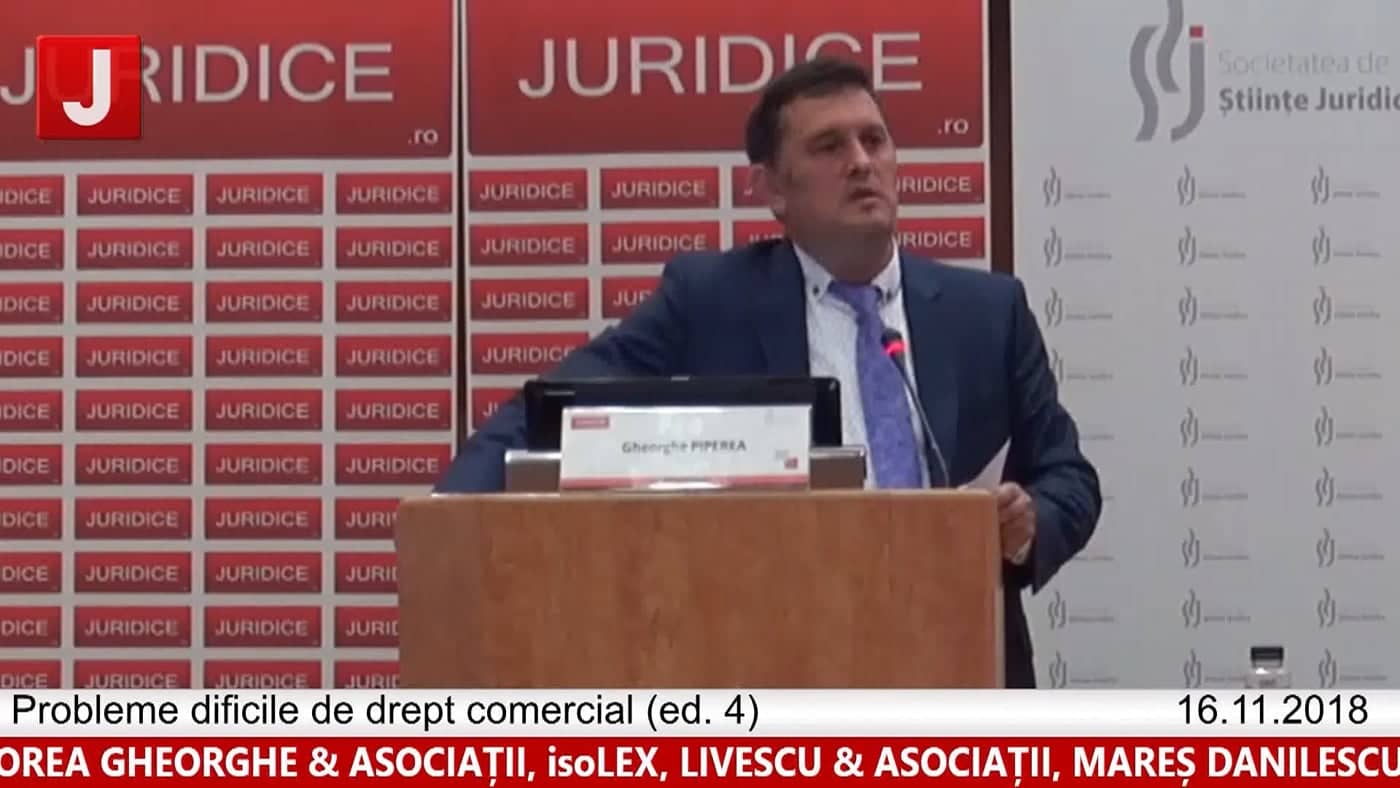 Gheorghe Piperea | Probleme dificile de drept comercial (ed. 4)