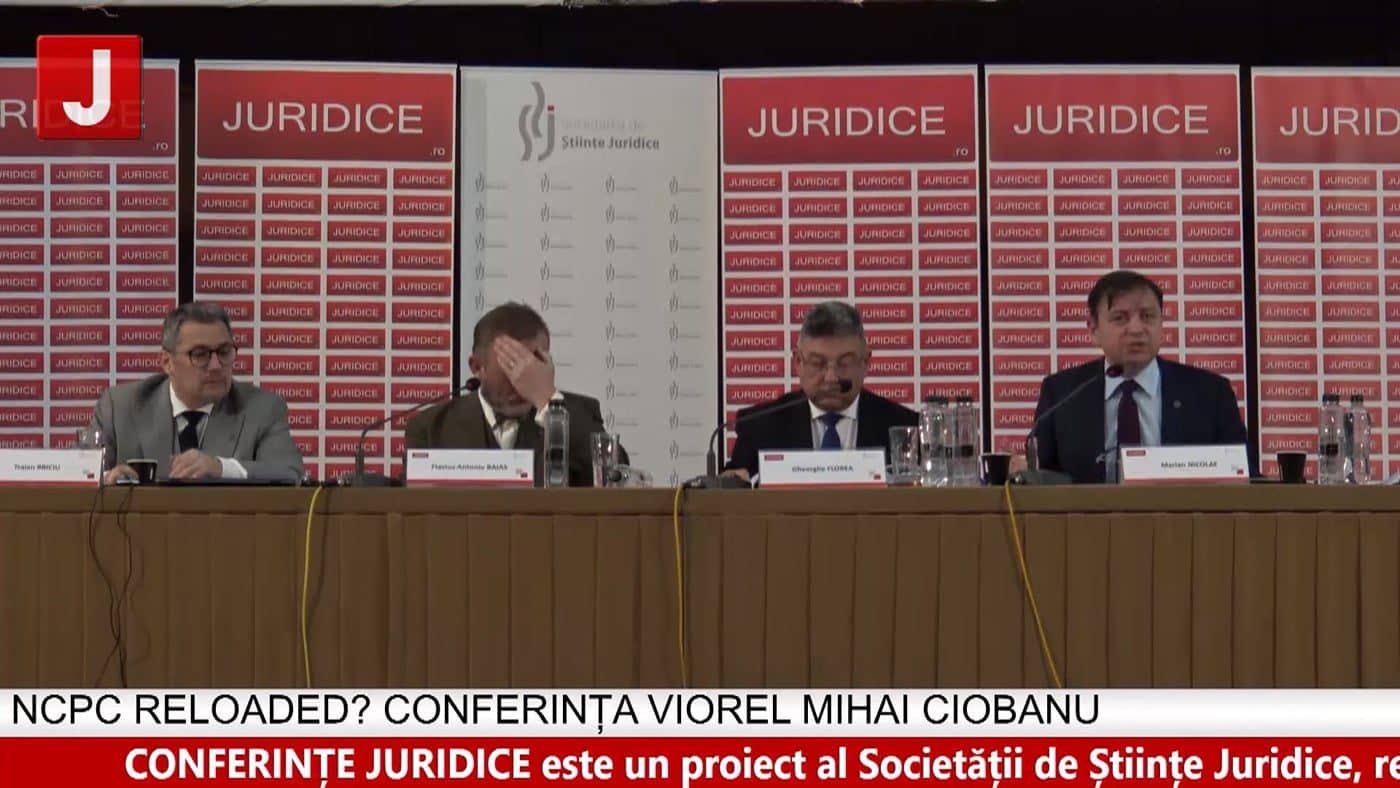 NCPC RELOADED? CONFERINȚA VIOREL MIHAI CIOBANU | PANEL 2