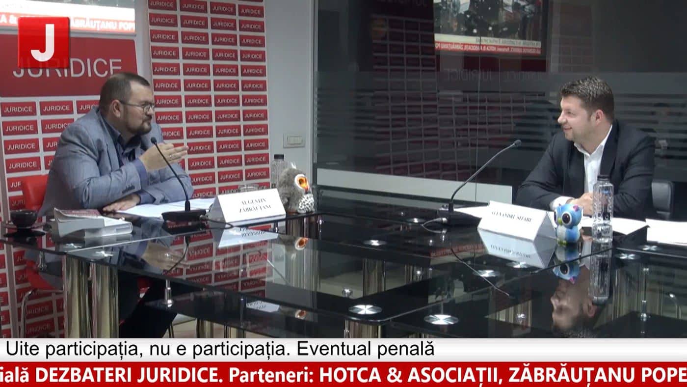 Uite participația, nu e participația. Eventual penală (ediția 257)