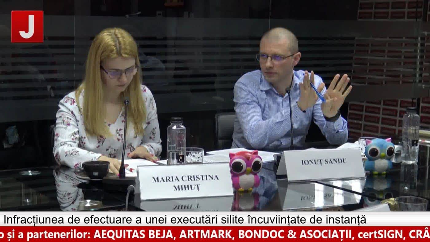 Progrese jurisprudențiale (și) penale: Infracțiunea de efectuare a unei executări silite încuviințate de instanță (ediția 262).