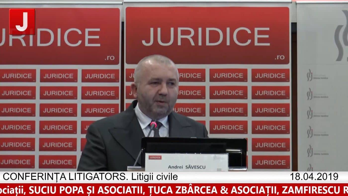 Andrei Săvescu | LITIGATORS | Drept Civil