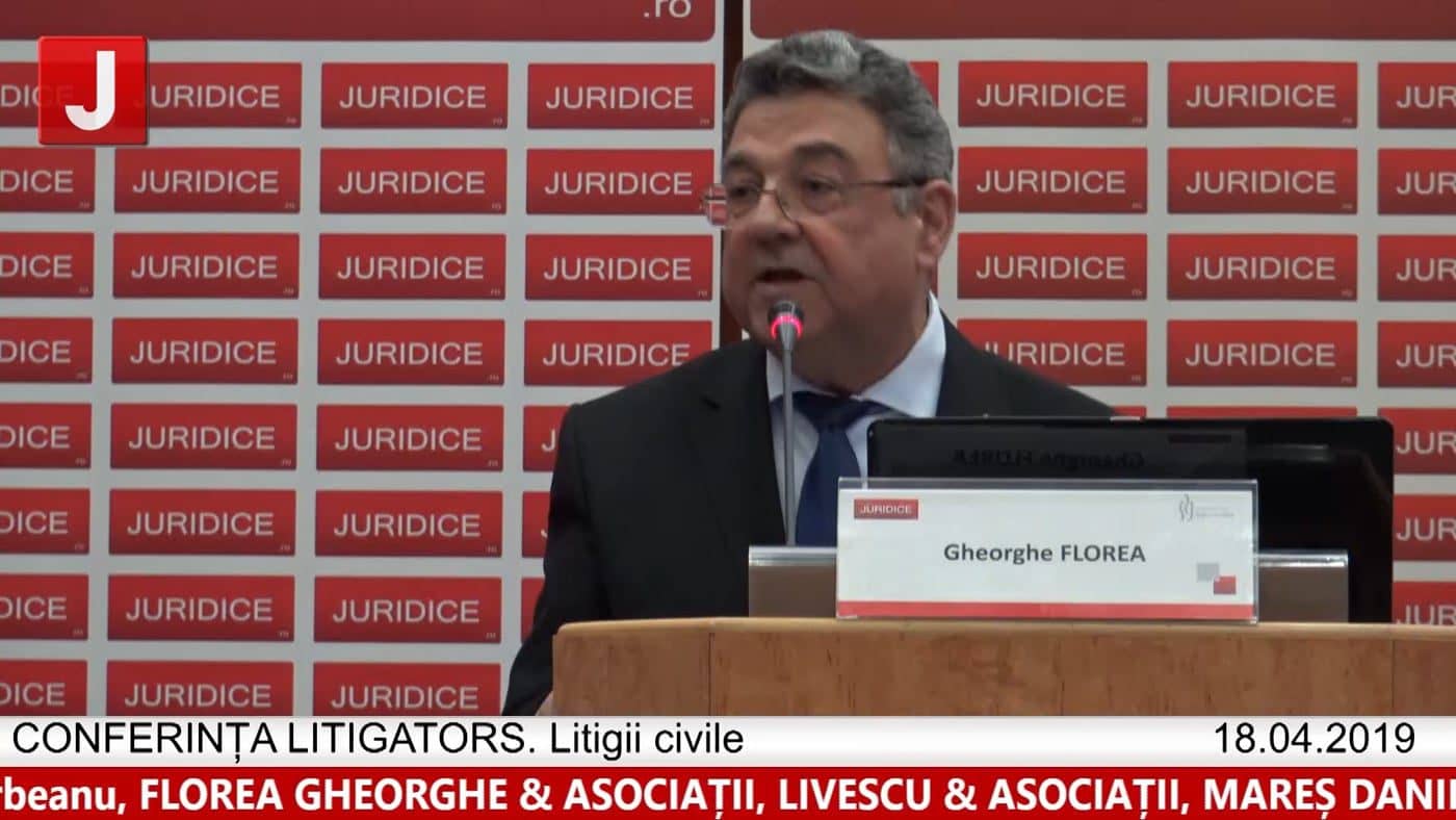 Gheorghe Florea | LITIGATORS | Drept Civil