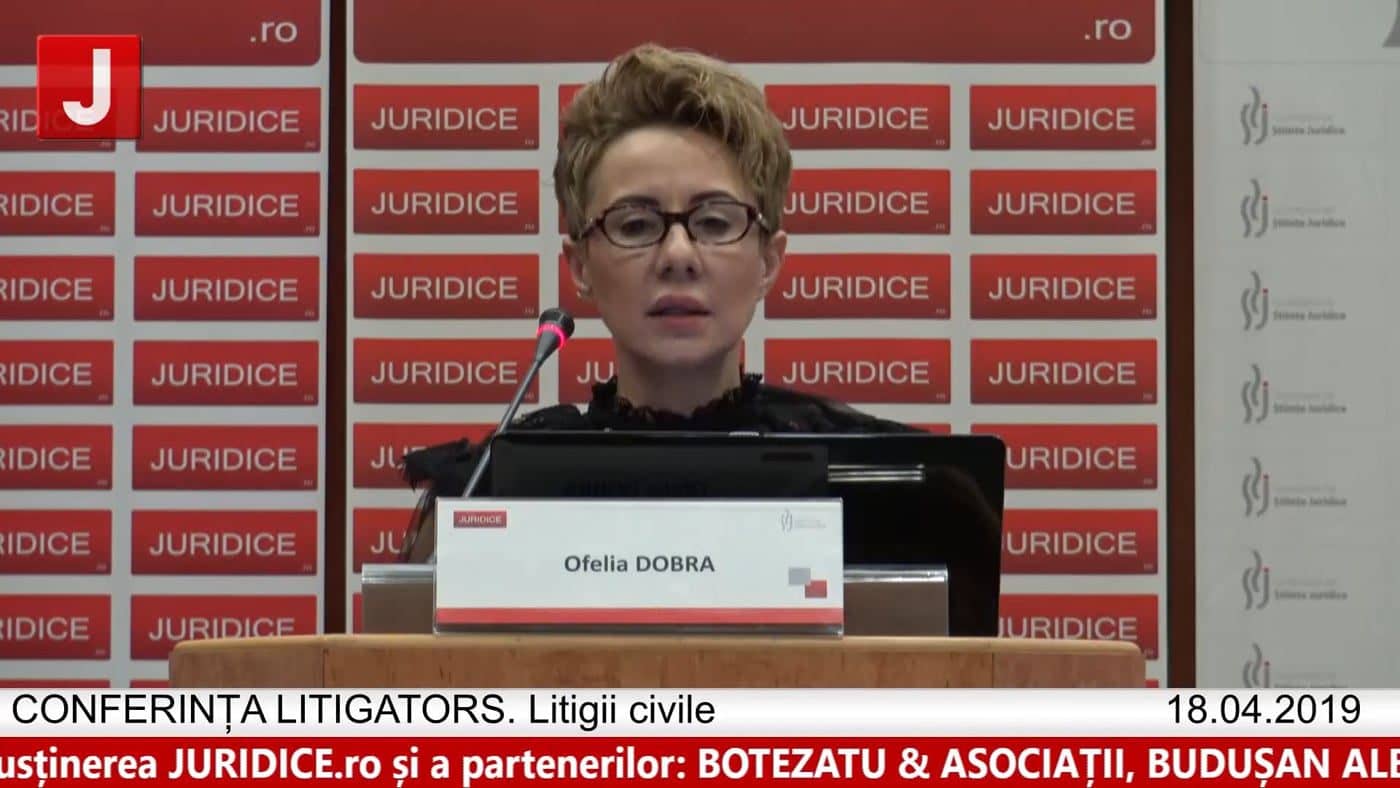 Ofelia Dobra | LITIGATORS | Drept Civil
