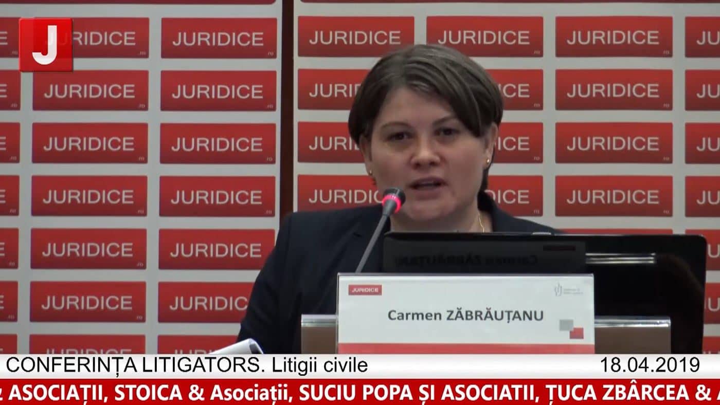 Carmen Zăbrăuțanu | LITIGATORS | Drept Civil
