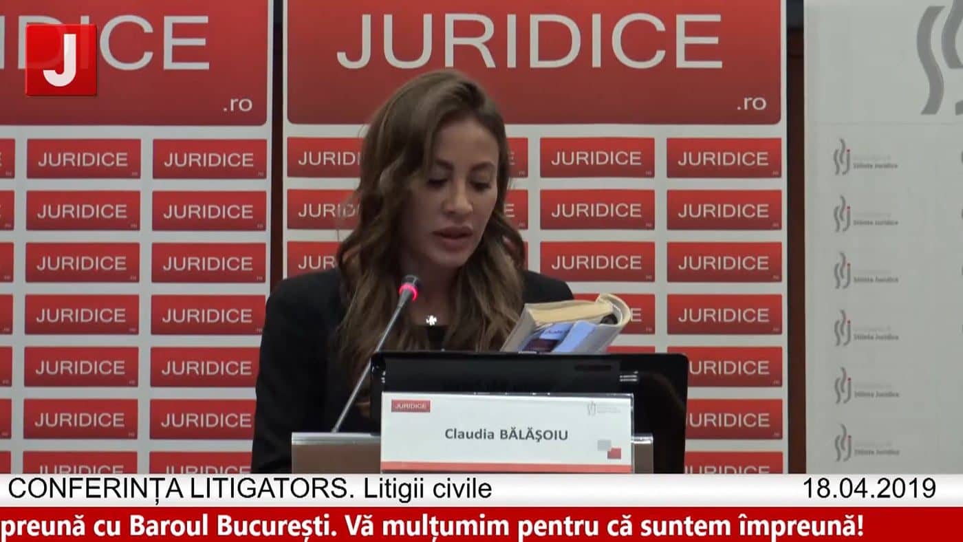 Claudia Bălășoiu | LITIGATORS | Drept Civil