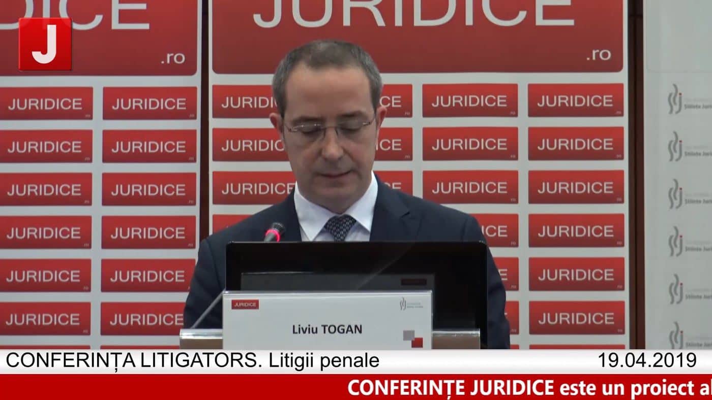 Liviu Togan | LITIGATORS | Drept Penal