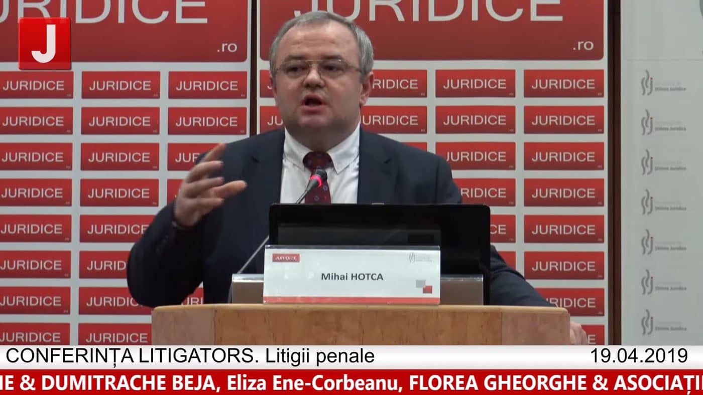 Mihai Hotca | LITIGATORS | Drept Penal