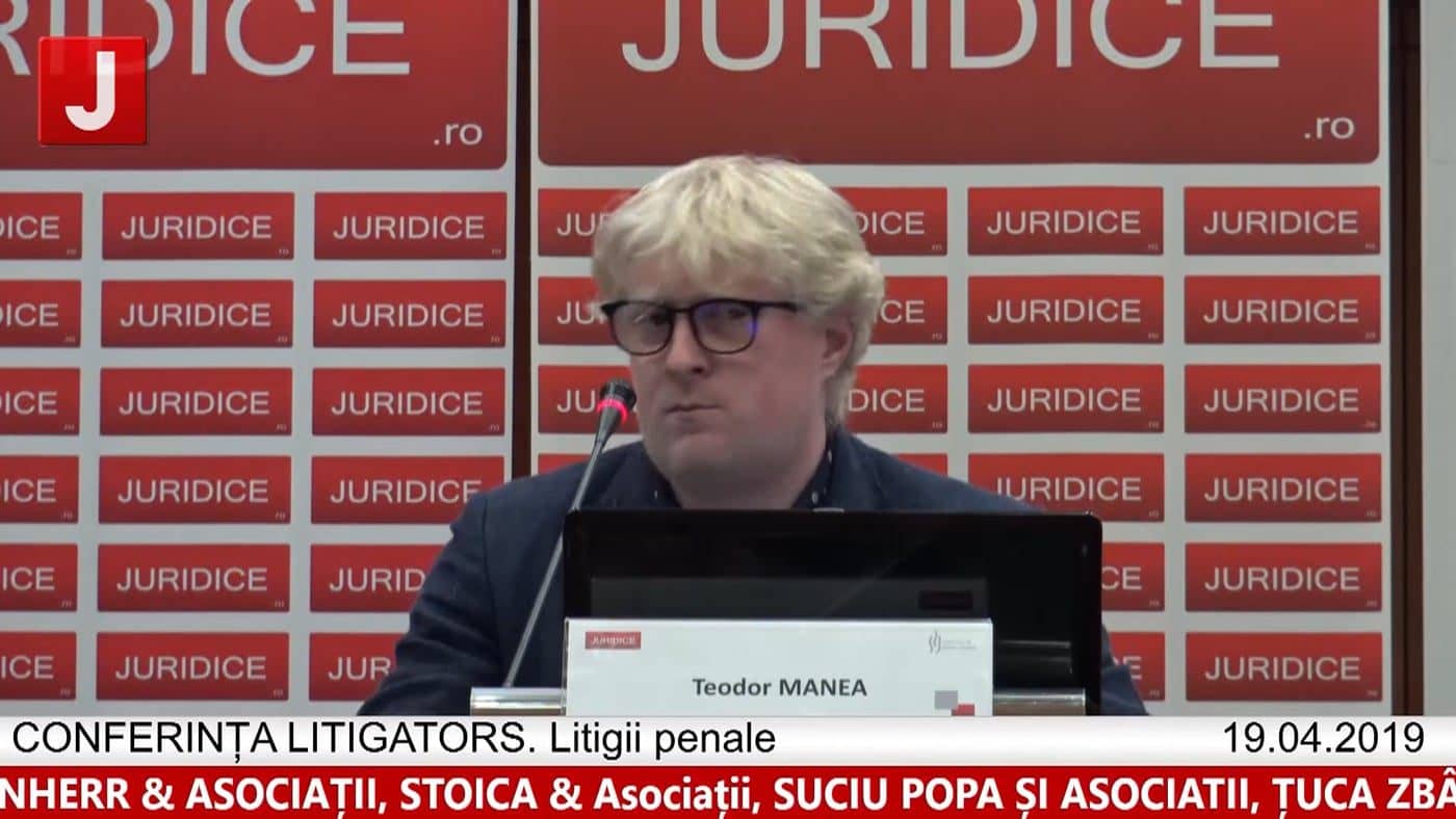 Teodor Manea | LITIGATORS | Drept Penal