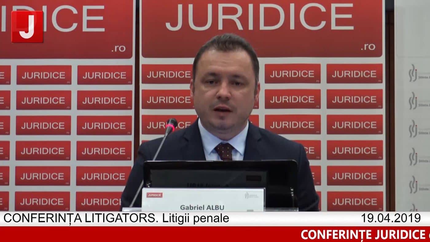 Gabriel Albu | LITIGATORS | Drept Penal