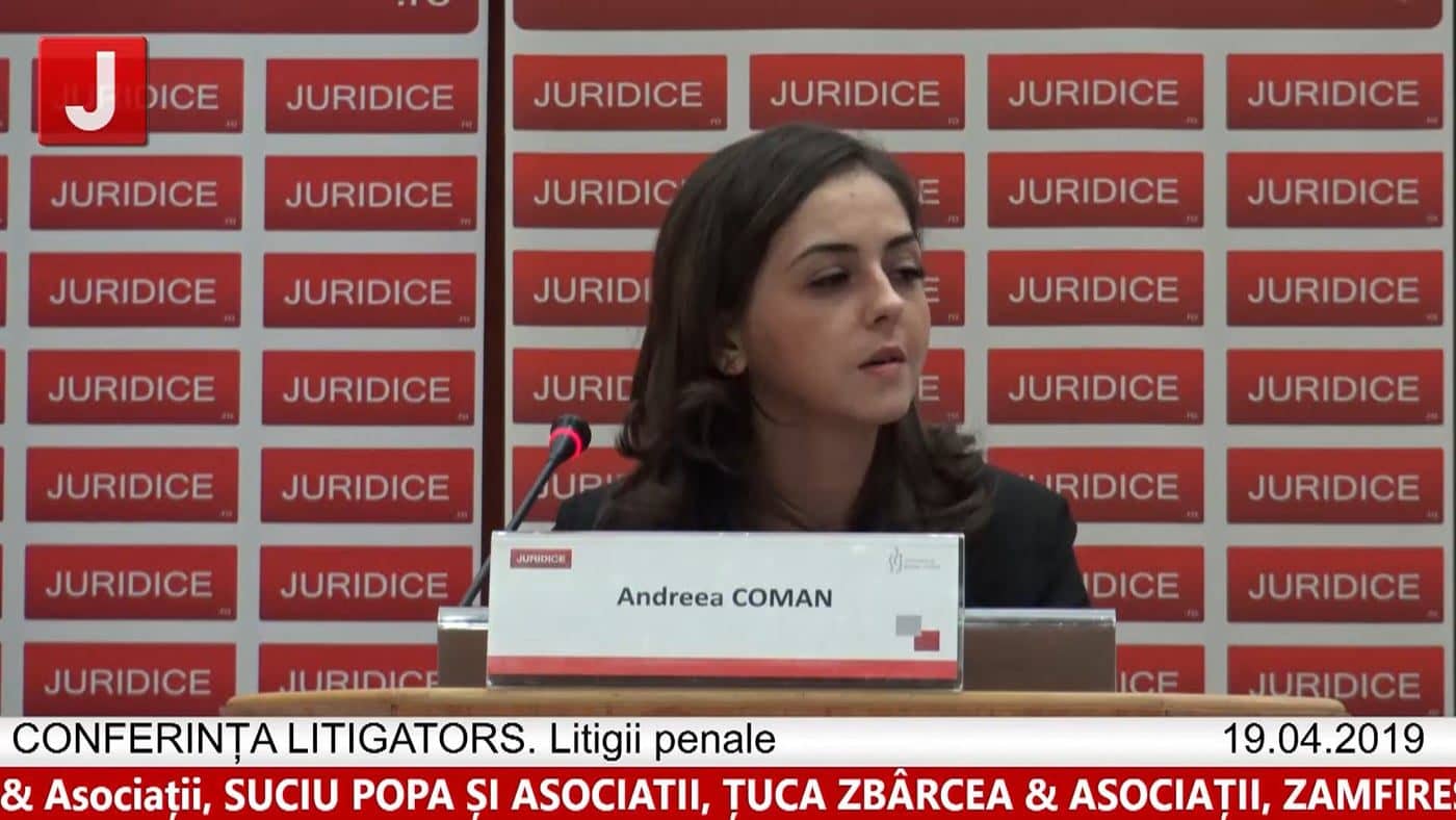 Andreea Coman | LITIGATORS | Drept Penal