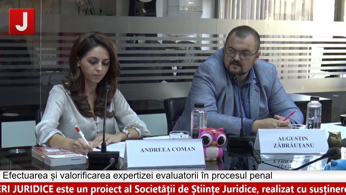 Efectuarea și valorificarea expertizei evaluatorii în procesul penal (ediția 287)