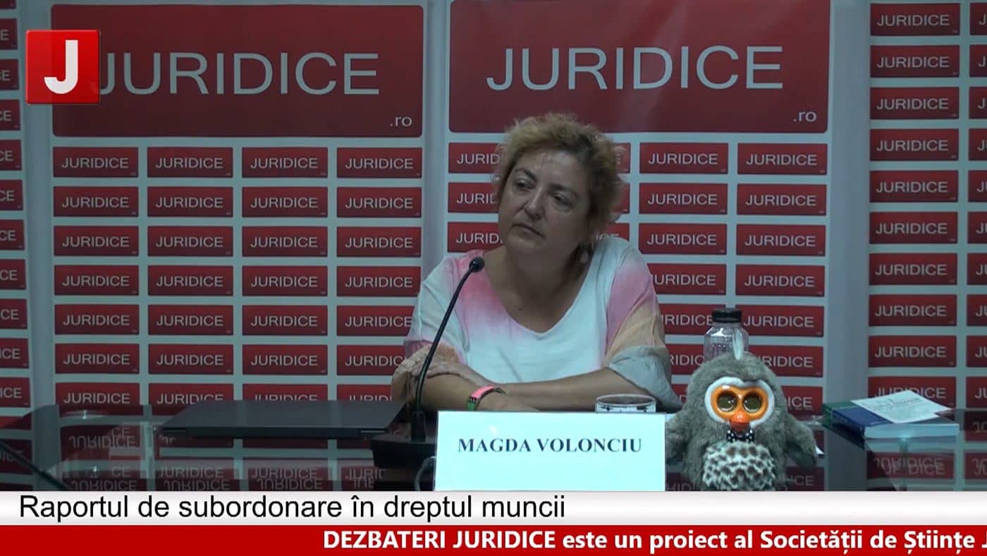 Raportul de subordonare în dreptul muncii (ediția 289)