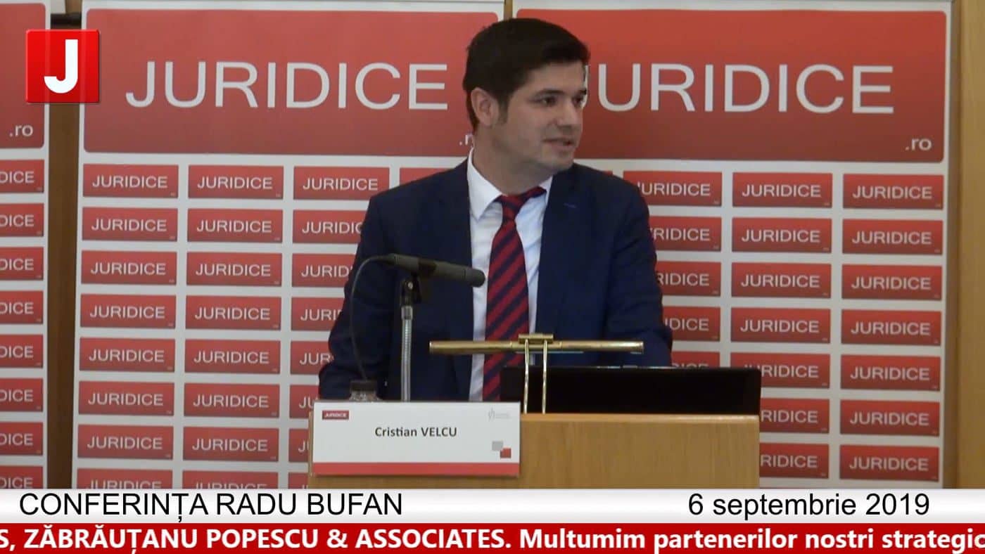 Conferința Radu Bufan – 6 septembrie 2019