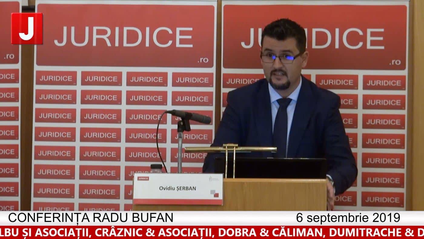 Conferința Radu Bufan – 6 septembrie 2019