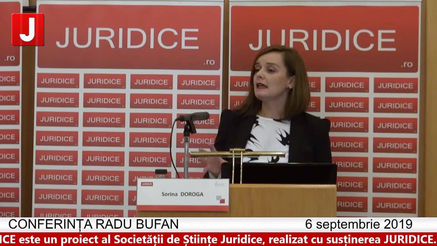 Conferința Radu Bufan – 6 septembrie 2019