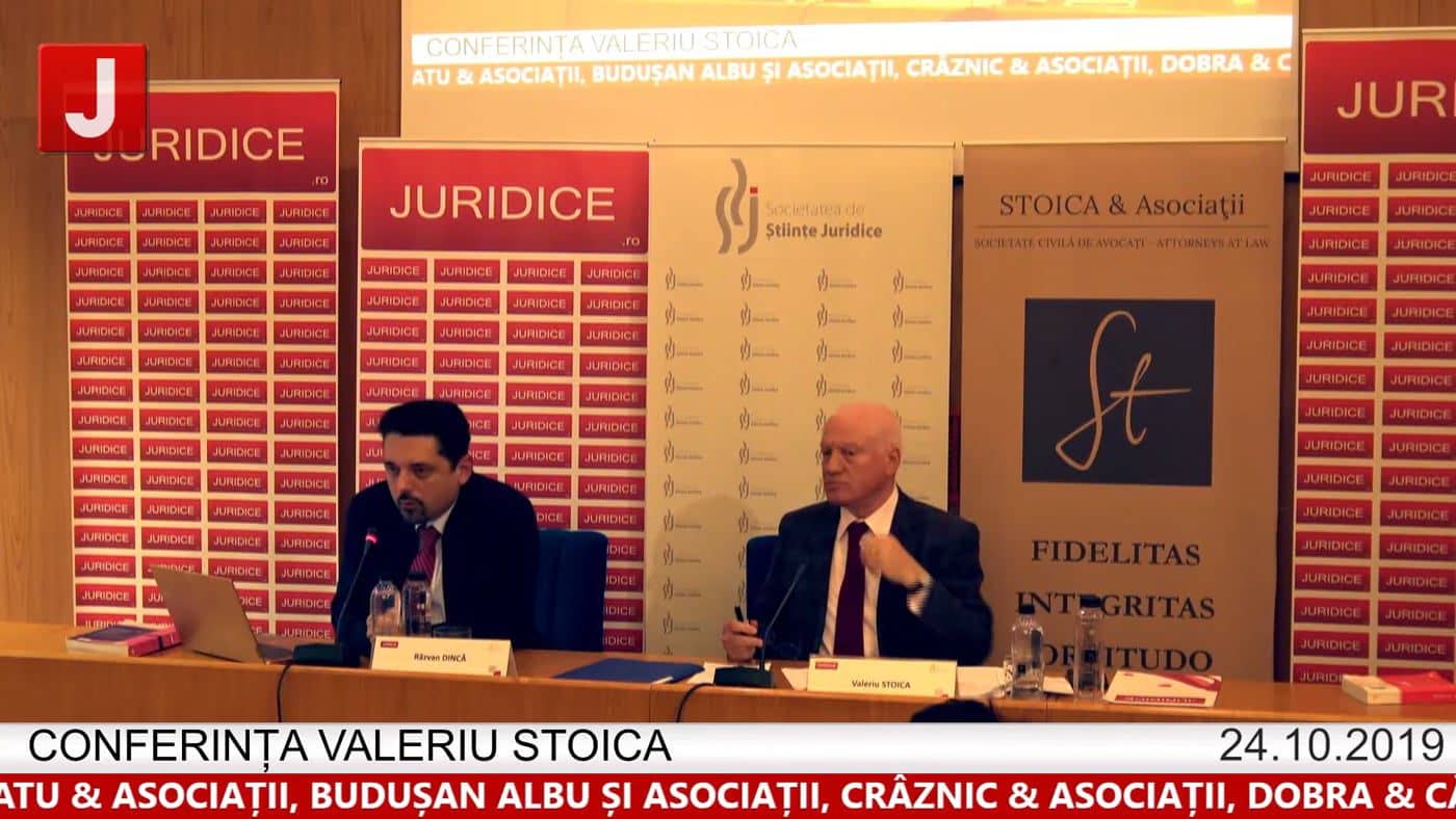 Razvan Dincă  – Conferința Valeriu Stoica 2019