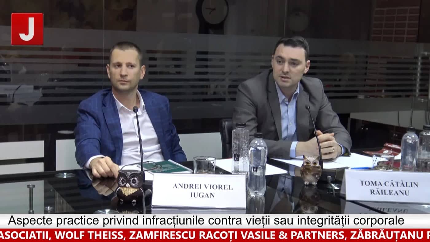 Aspecte practice privind infracțiunile contra vieții sau integrității corporale (ediția 318)
