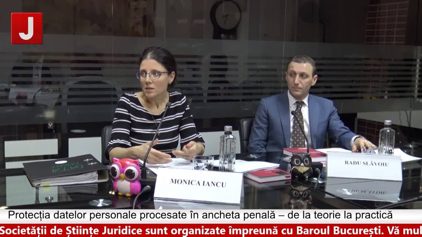 Protecția datelor personale procesate în ancheta penală – de la teorie la practică (ediția 328)
