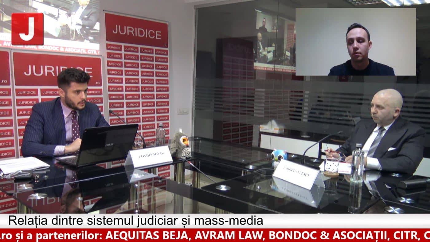 Relația dintre sistemul judiciar și mass-media (ediția 338)