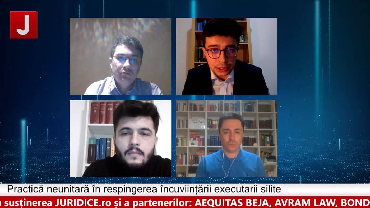 Practică neunitară în respingerea încuviințării executării silite (ediția 339)