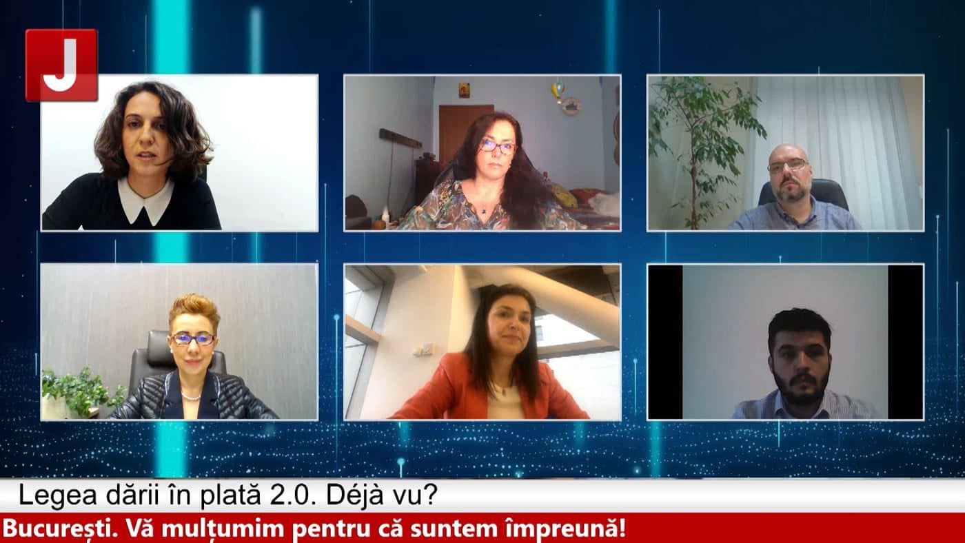 Legea dării în plată 2.0. Déjà vu? (ediția 369)