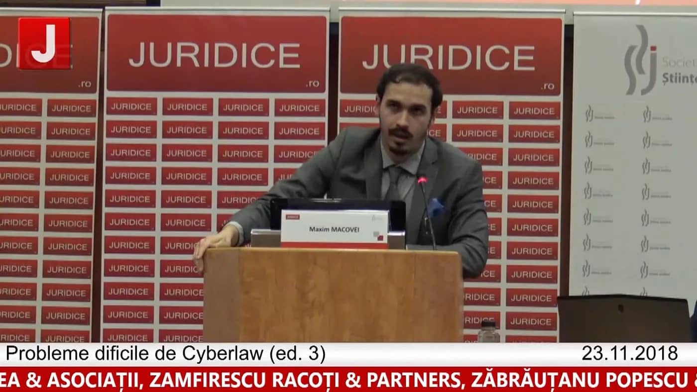 Maxim Macovei | Probleme dificile de Cyberlaw (ed. 3). Protecția tehnică și protecția juridică a sistemelor informatice