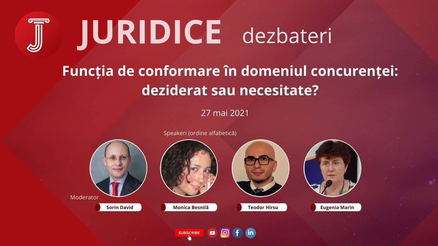Funcția de conformare în domeniul concurenței: deziderat sau necesitate? (ediția 465)