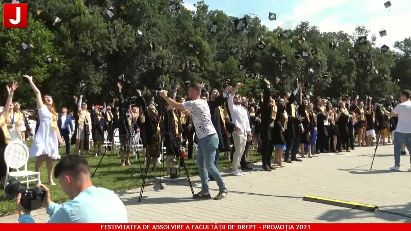 Festivitatea de absolvire a Facultății de Drept UNIBUC 2021