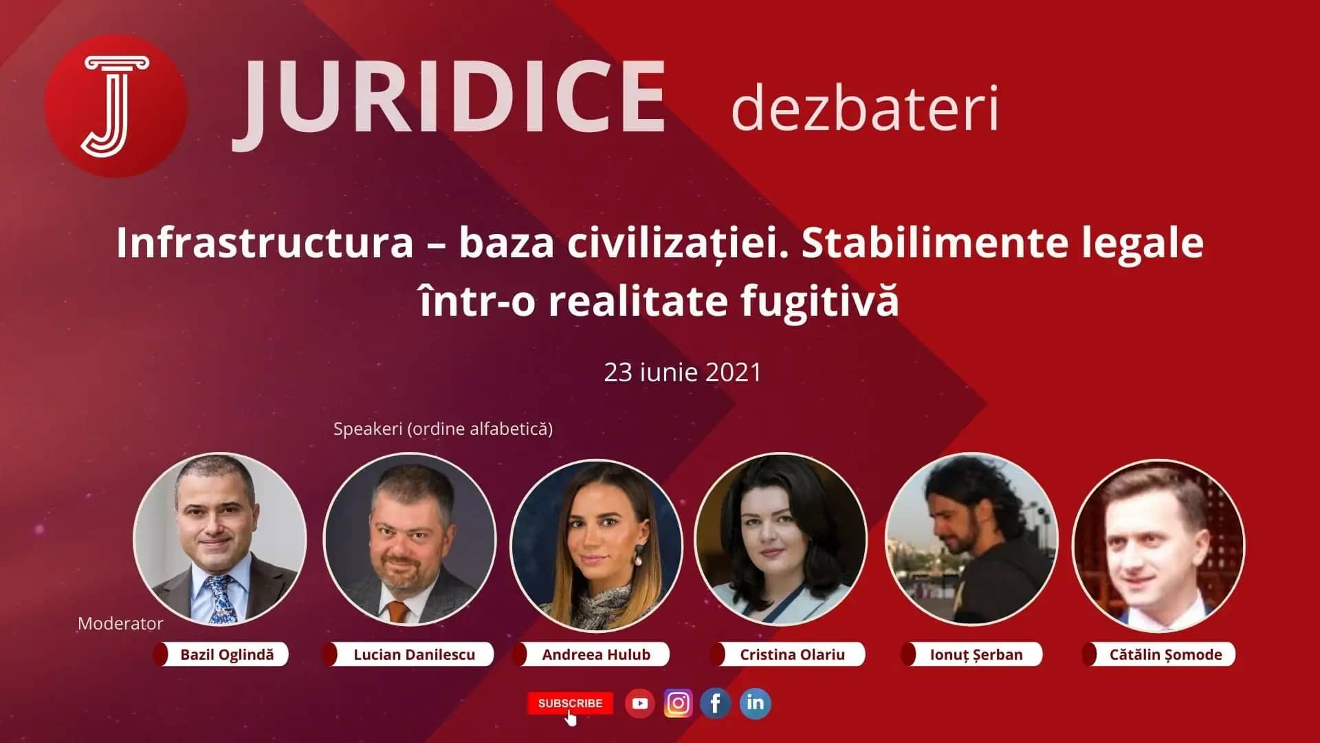 Infrastructura – baza civilizației. Stabilimente legale într-o realitate fugitivă (ediția 472)