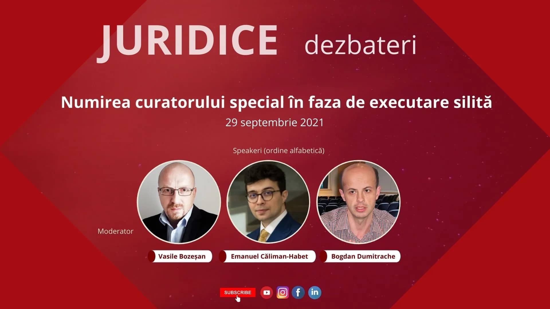 Numirea curatorului special în faza de executare silită (ediția 486)