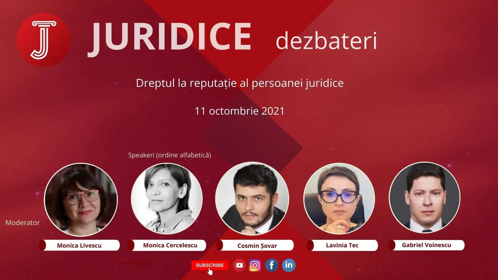 Dreptul la reputație al persoanei juridice (ediția 487)