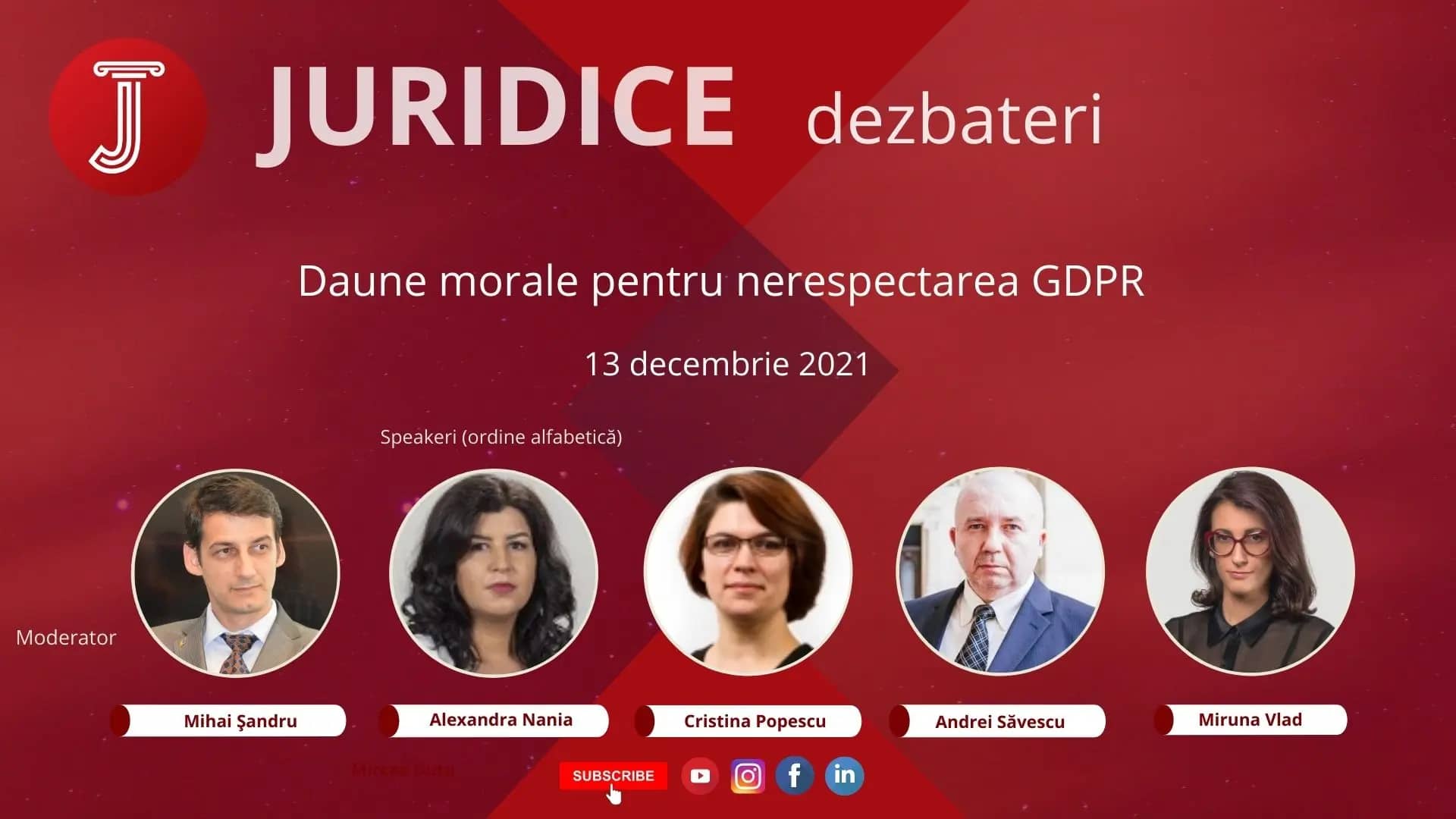 Daune morale pentru nerespectarea GDPR (ediția 502)
