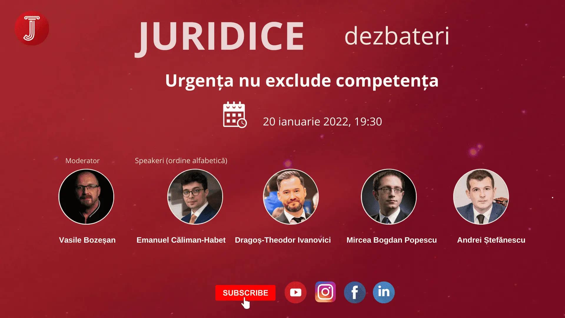 Urgența nu exclude competența (ed. 508) / 20 ianuarie 2022