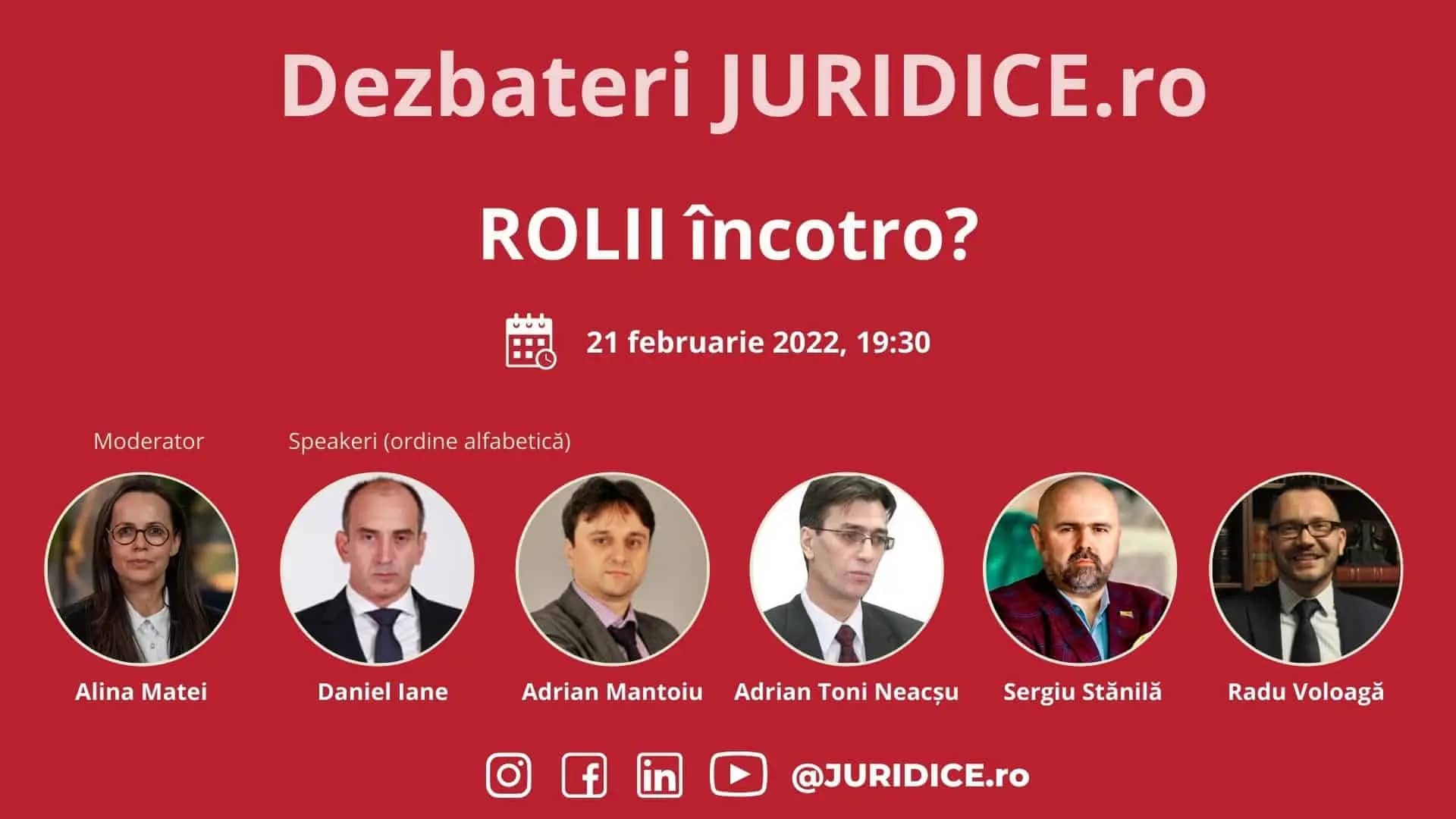 ROLII încotro? (ed. 513) / 21 februarie 2022