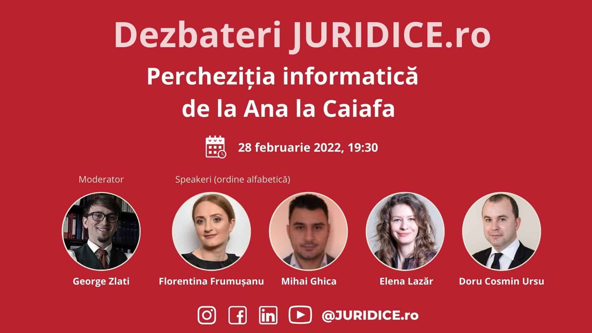 Percheziția informatică – de la Ana la Caiafa (ed. 514) / 28 februarie 2022