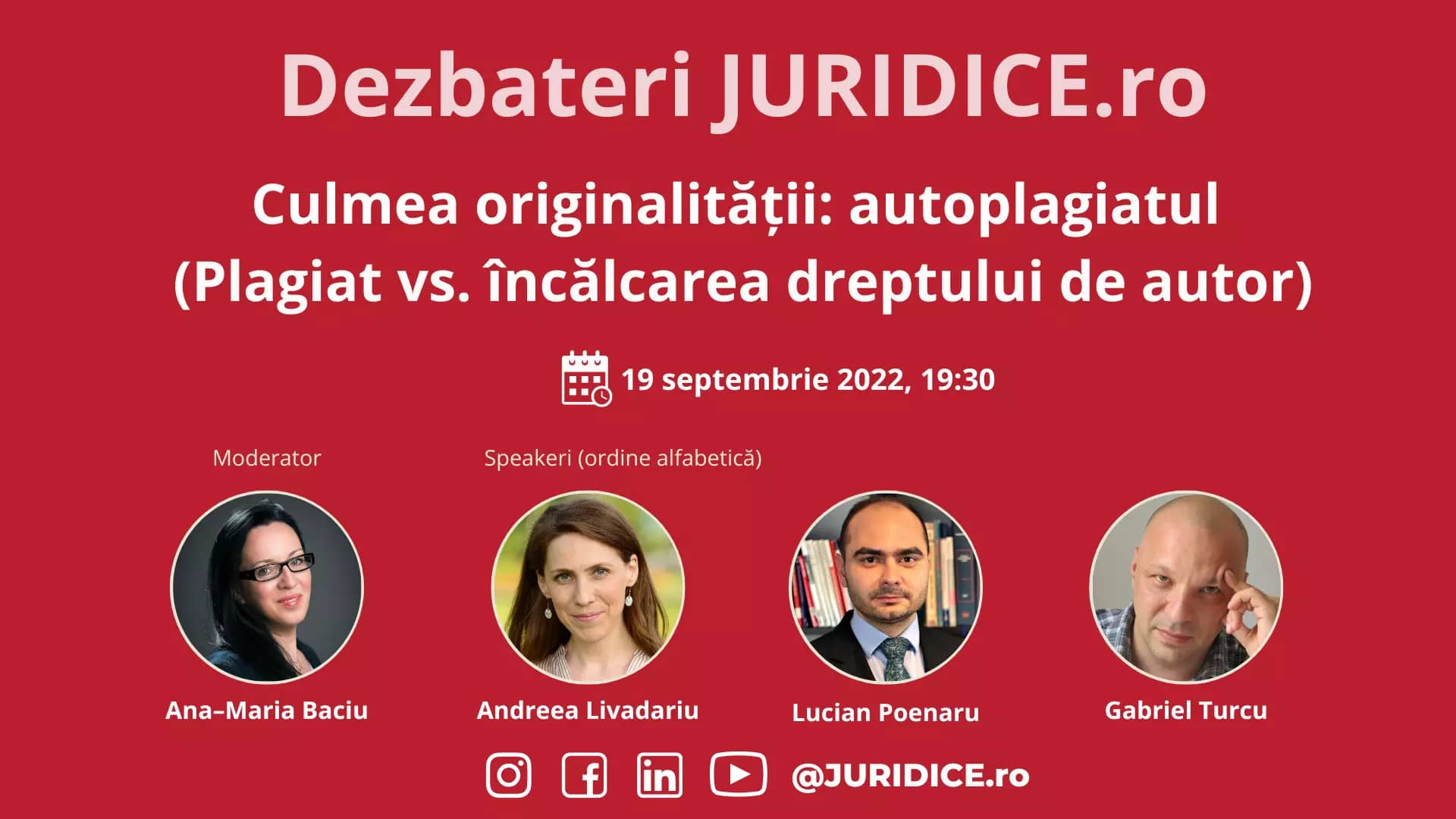 Culmea originalității: autoplagiatul (Plagiat vs. încălcarea dreptului de autor) / 19 septembrie 2022 (ediția 550)