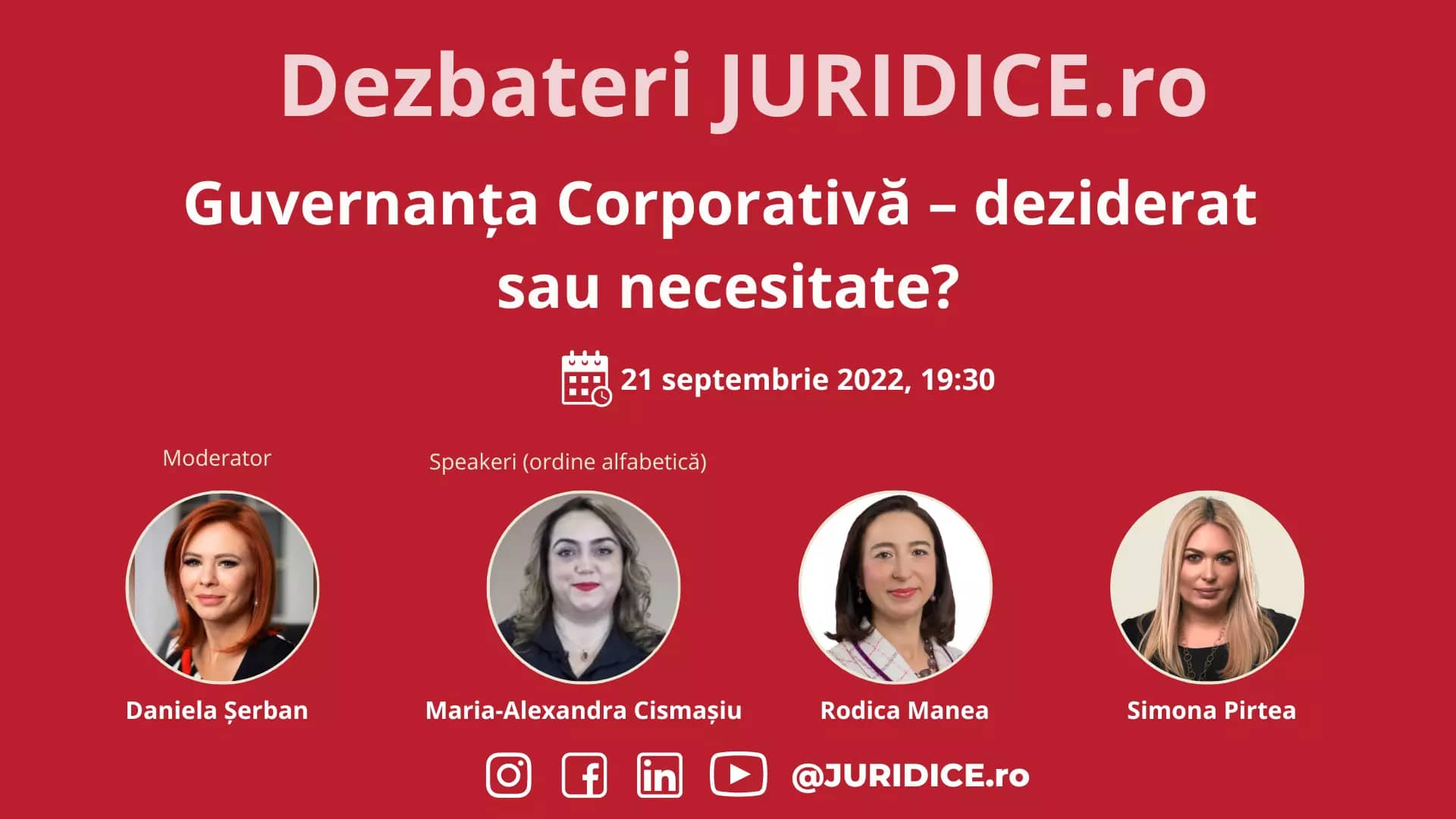 Guvernanța Corporativă – deziderat sau necesitate? / 21 septembrie 2022 (ediția 551)