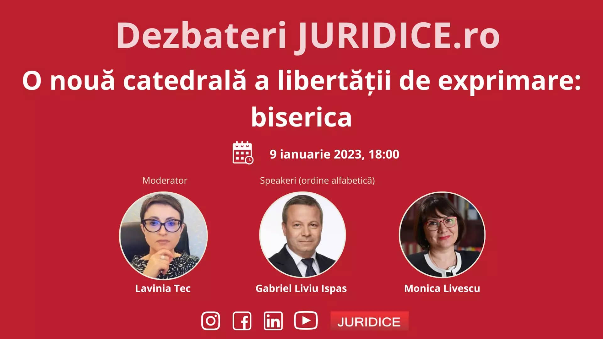 O nouă catedrală a libertății de exprimare: biserica / 9 ianuarie 2023 (ediția 570)