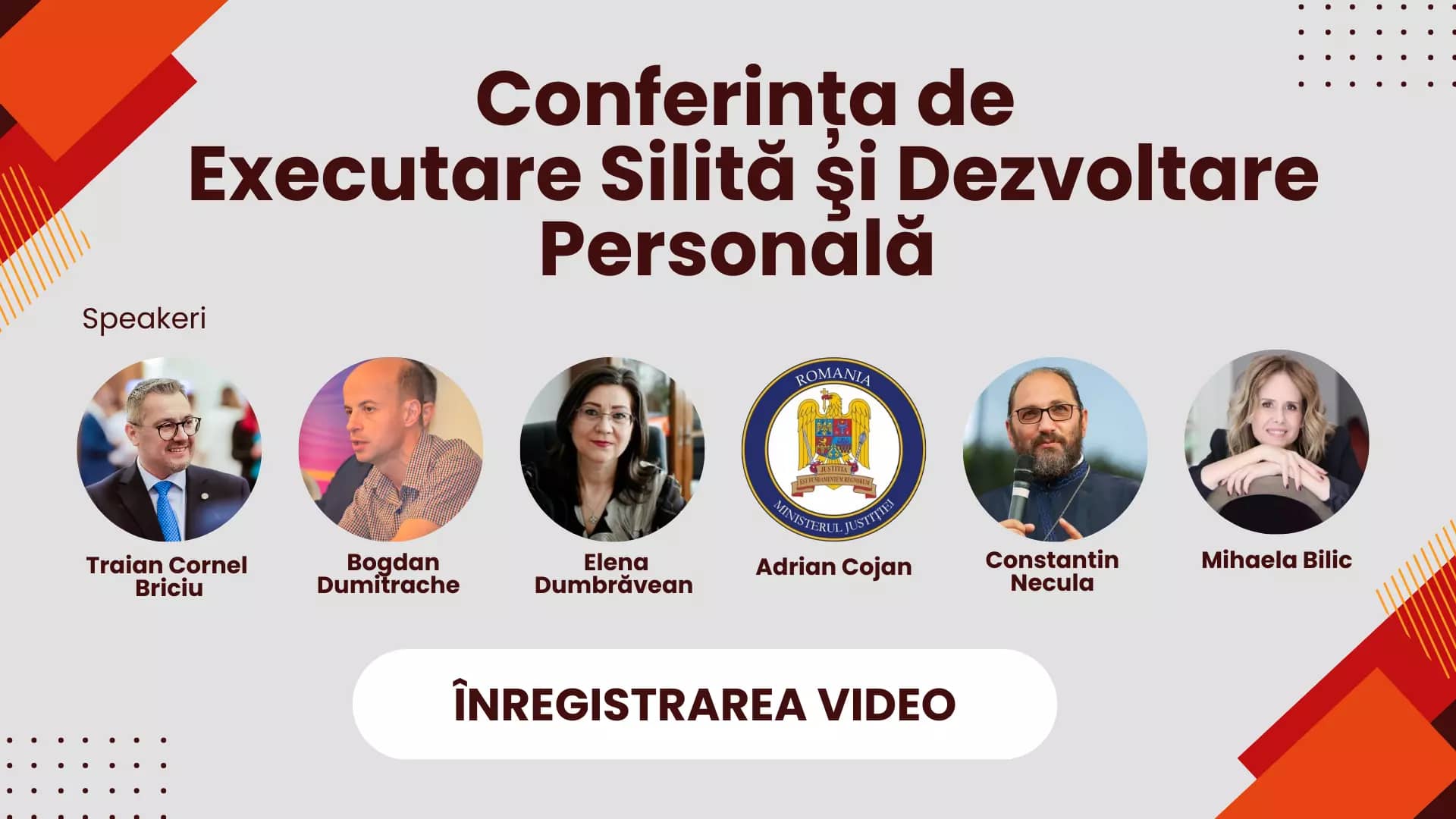 Conferința de Executare Silită şi Dezvoltare Personală / 3 martie 2023