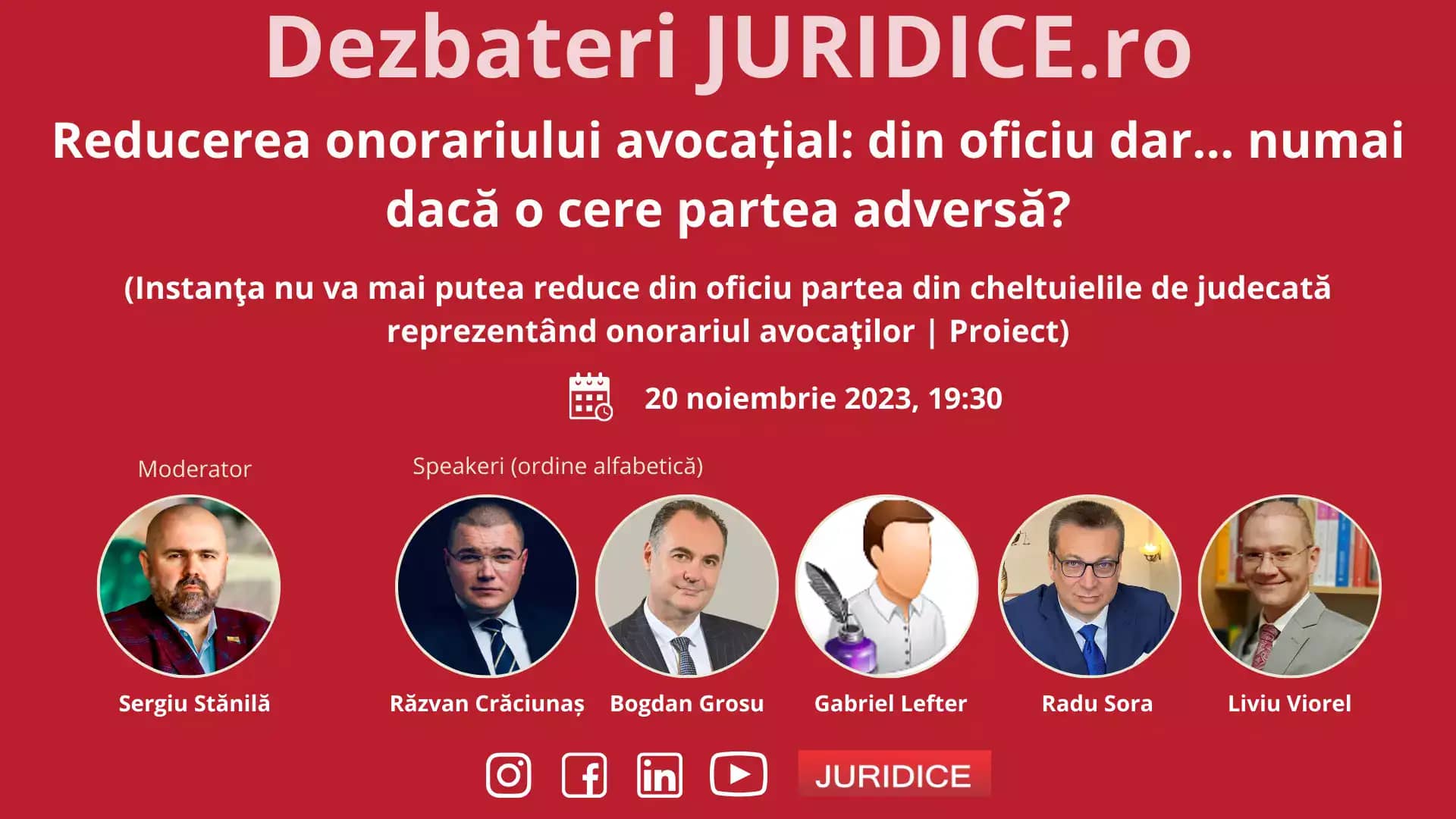 Reducerea onorariului avocațial: din oficiu, dar… numai dacă o cere partea adversă? / 20 noiembrie 2023 (ediția 614)