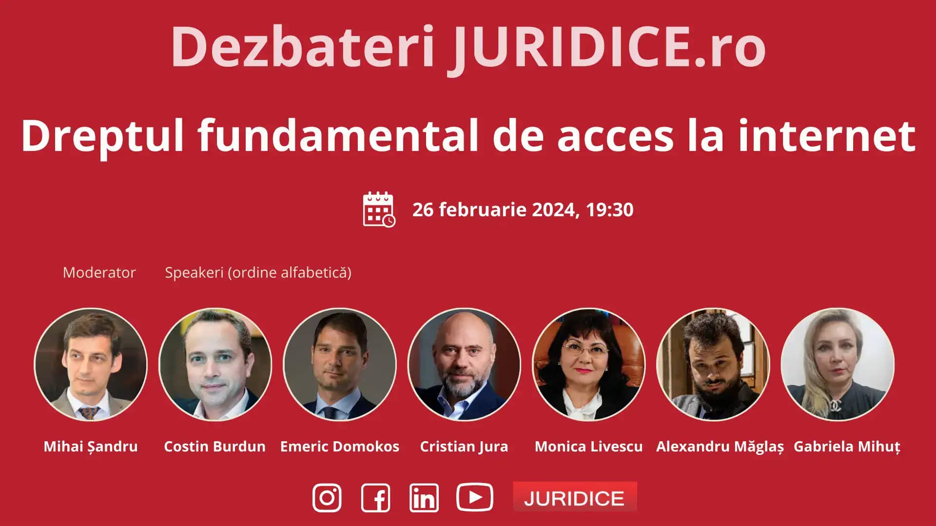 Dreptul fundamental de acces la internet / 26 februarie 2024 (ediția 628)