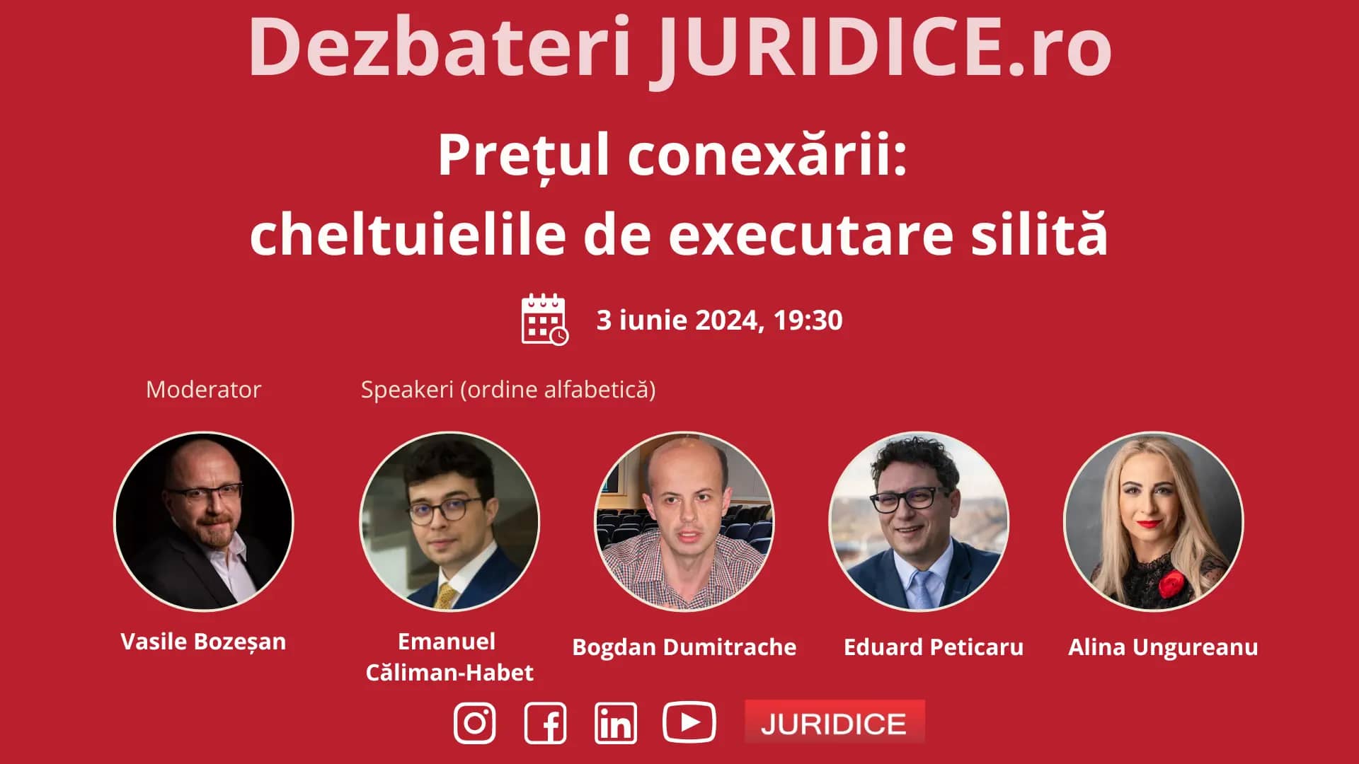 Prețul conexării: cheltuielile de executare silită / 3 iunie 2024 (ediția 640)