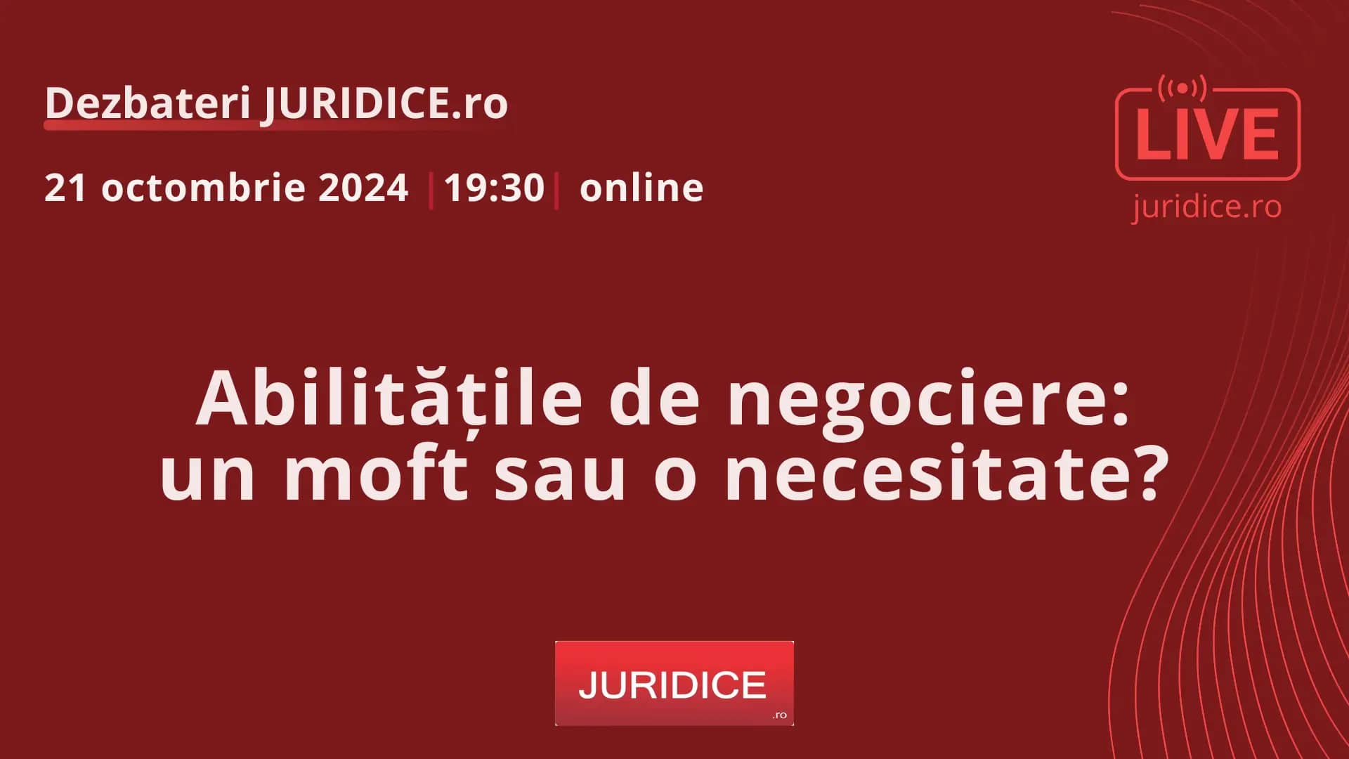 Abilitățile de negociere: un moft sau o necesitate? / 21 octombrie 2024 (ediția 660)