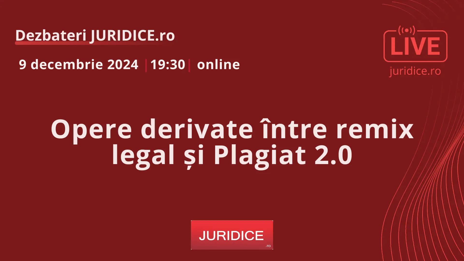 Opere derivate între remix legal și Plagiat 2.0 / 9 decembrie 2024 (ediția 668)