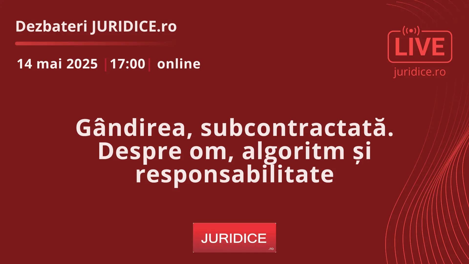 Gândirea, subcontractată. Despre om, algoritm și responsabilitate / 14 mai 2025 (ediția 689)