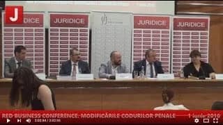 RED BUSINESS CONFERENCE: MODIFICĂRILE CODURILOR PENALE 01.06.2016 (2)