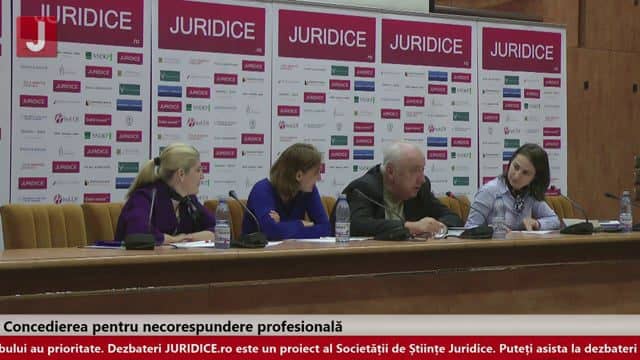 Concedierea pentru necorespundere profesională (ediția 34)